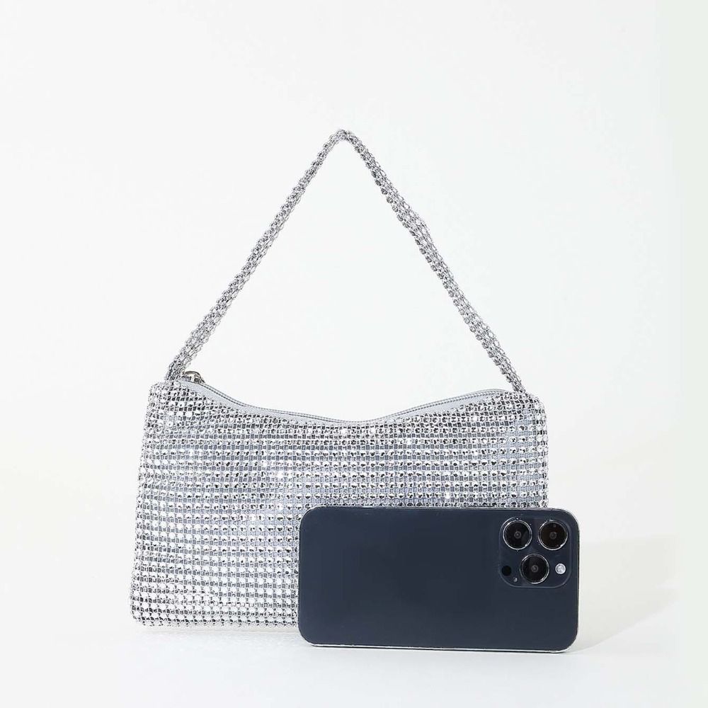 Clutch Bag Evening - Francuska błyszcząca torebka wieczorowa, mini torebka