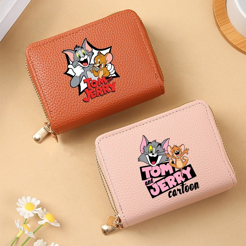 Women Bags With Wallet - Portfele na karty Tom i Jerry,