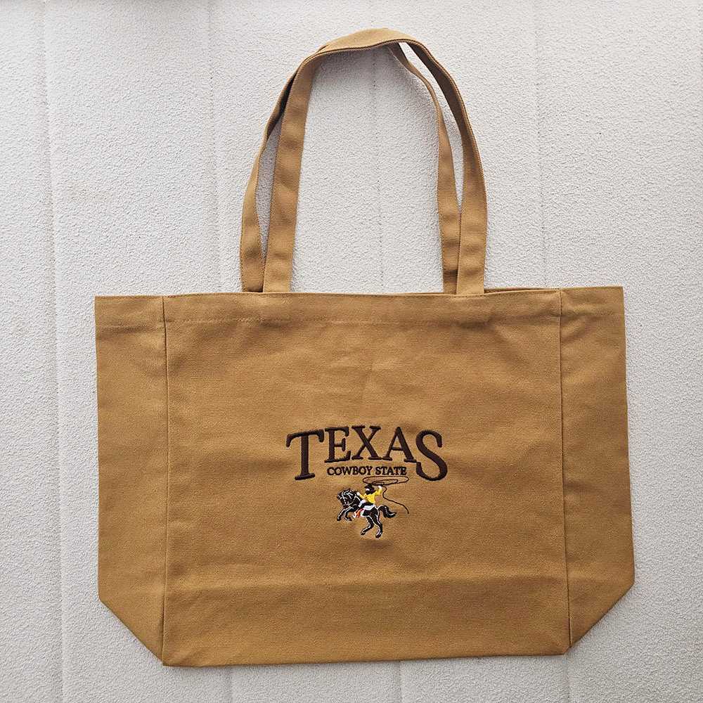 Women Bags Ck - Texas Cowboy State Retro haftowane płócienne