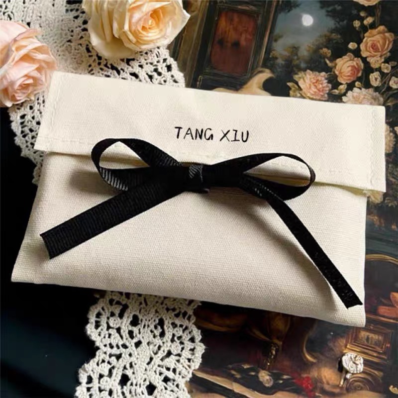 Flap Bag Envelope - Torebka z klapką, bawełniana saszetka, woreczek