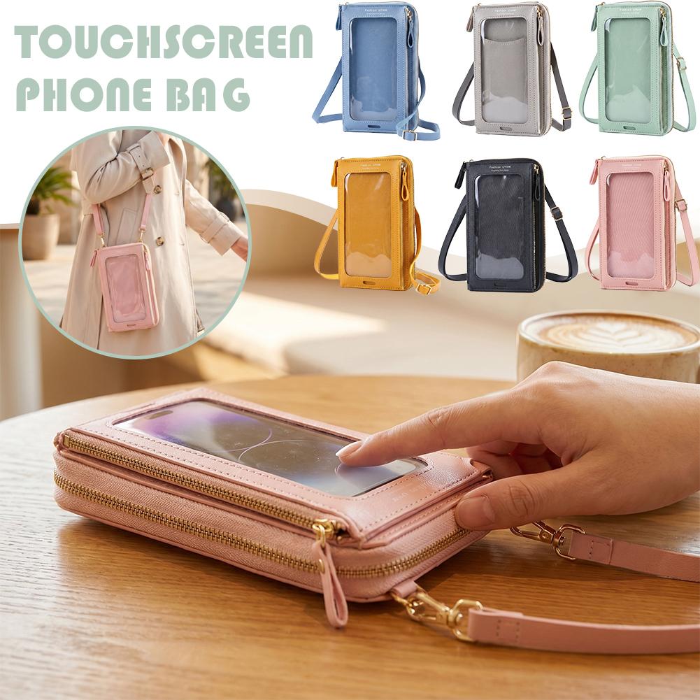Women'S Crossbody Bags - Damskie torebki, portfele z miękkiej skóry,