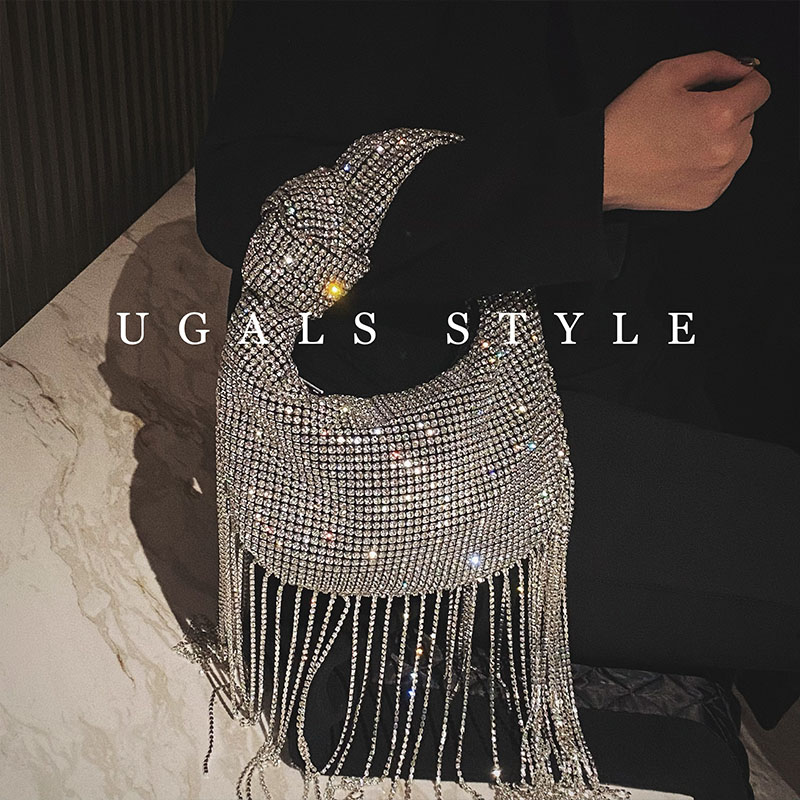 Torebka UGALS z diamentami, to – Clutch Bag Evening recenzja i cena