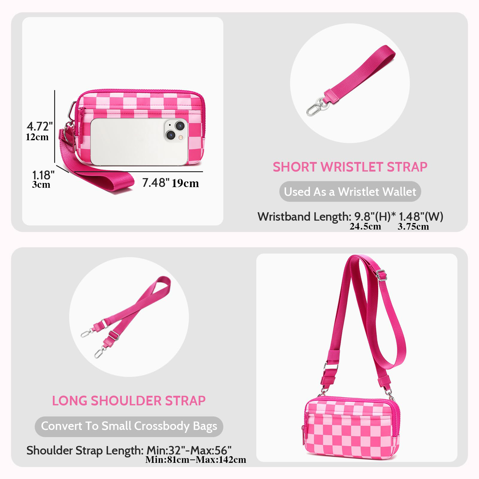 [DOYOGI Portfel na nadgarstek] – Women Bags With Wallet recenzja i cena