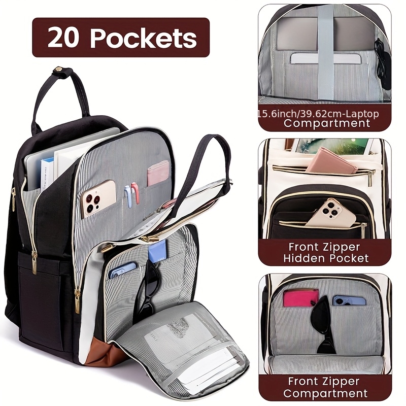 Damski dwukolorowy plecak na l – Women Bags Casual recenzja i cena