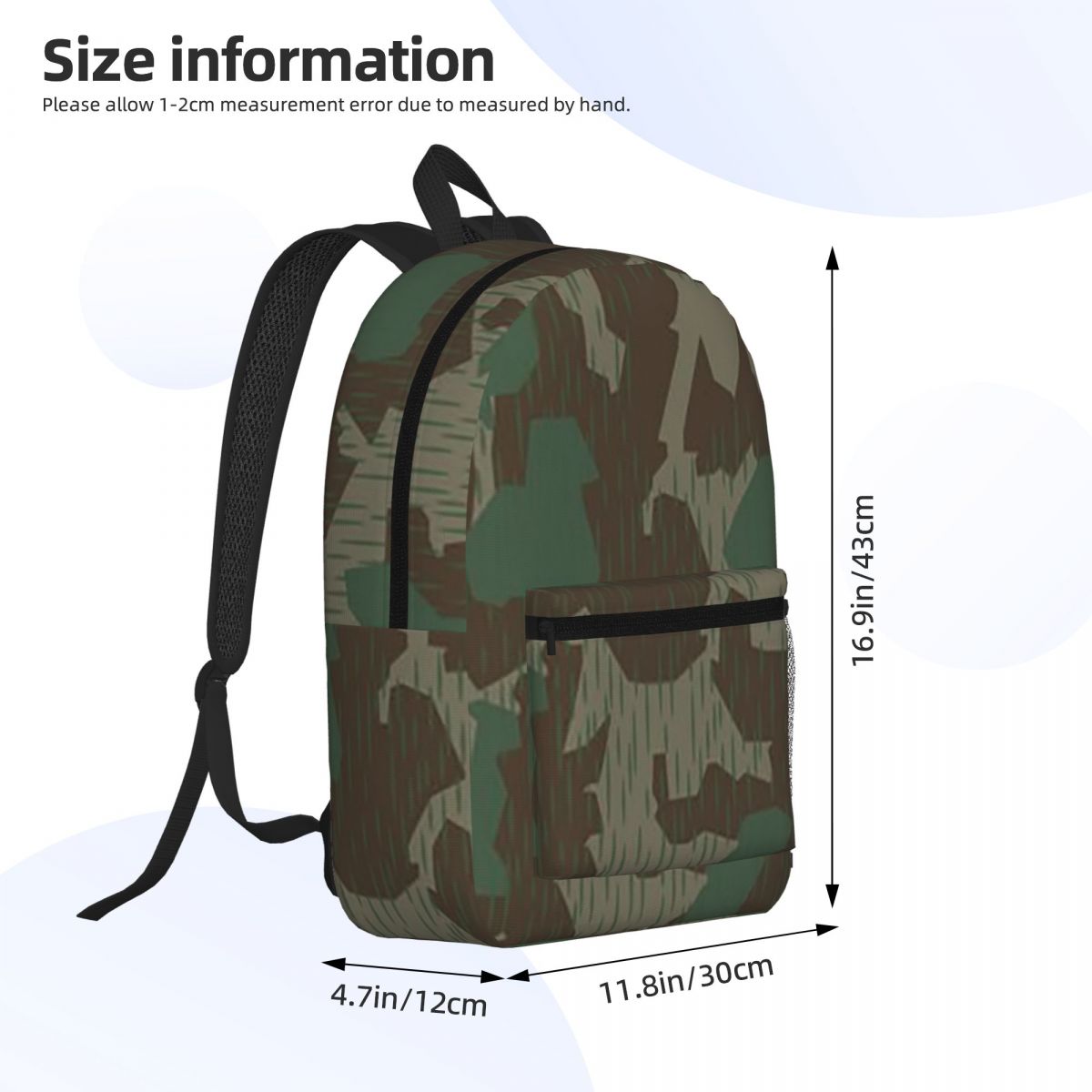 Plecak w kamuflażu Splittertar – Women Bags Germany recenzja i cena
