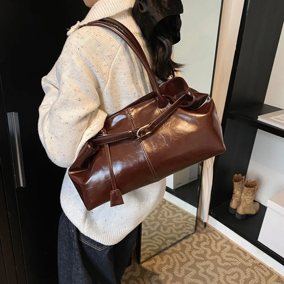 Zimowa torebka hobo z olejowan – Women Bags Casual recenzja i cena