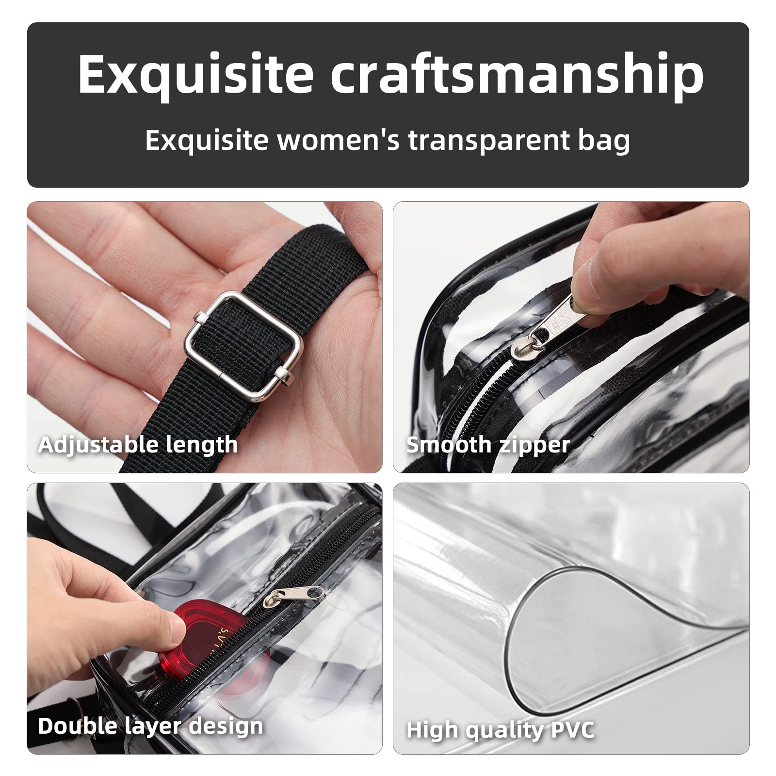 1-10 szt. Damska przezroczysta – Women'S Crossbody Bags recenzja i cena