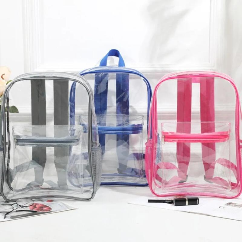 Przezroczysty plecak sportowy  – Women Bags Casual recenzja i cena