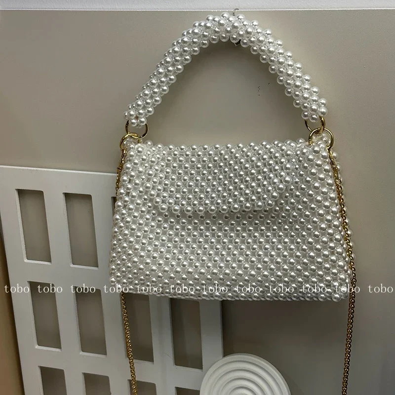 Ins Superlatives Pearl Bead Wa – Women Bags With Wallet recenzja i cena