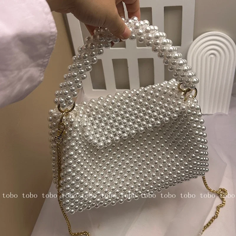 Ins Superlatives Pearl Bead Wa – Women Bags With Wallet recenzja i cena