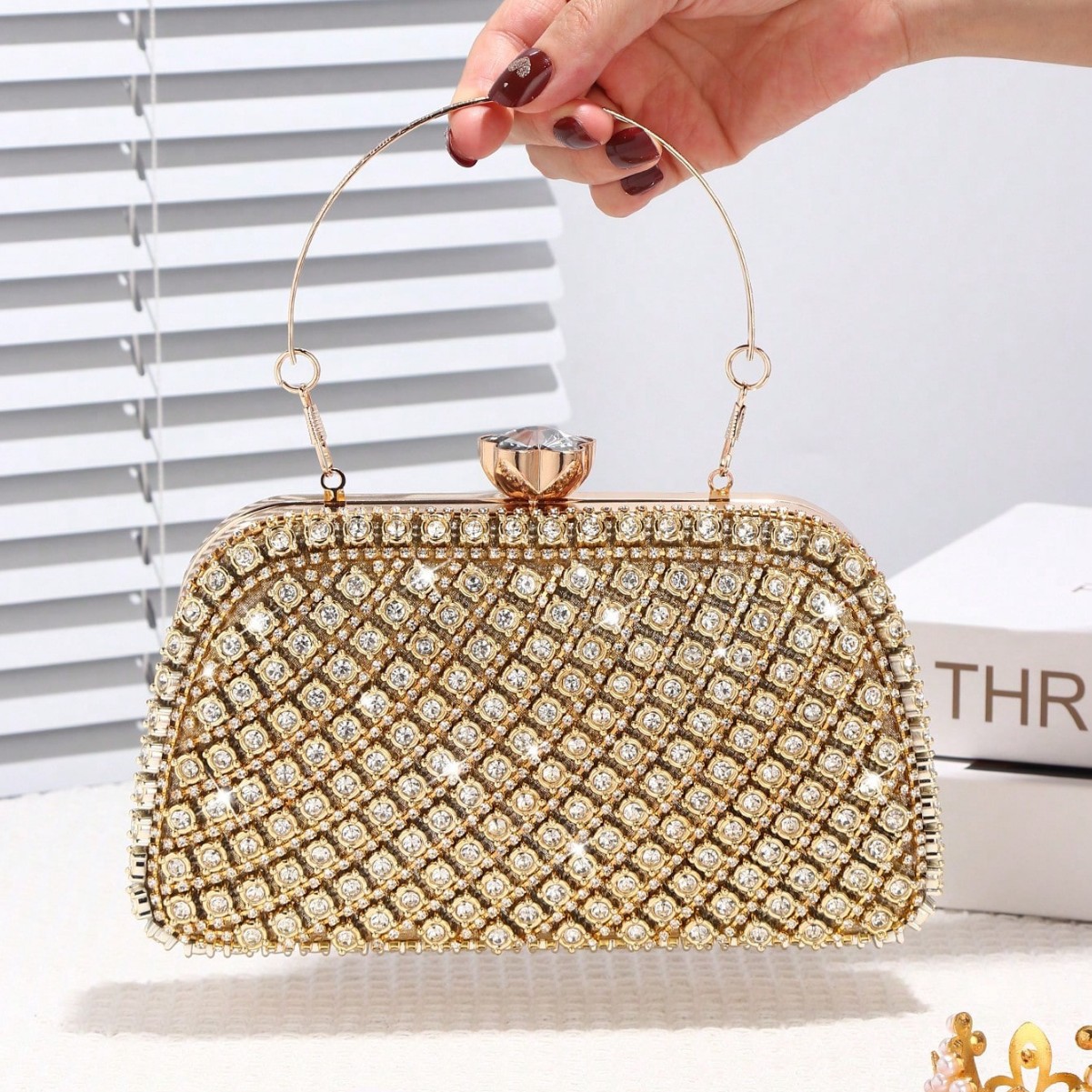 Luksusowe Diamentowe Brokatowe – Clutch Bag Evening recenzja i cena