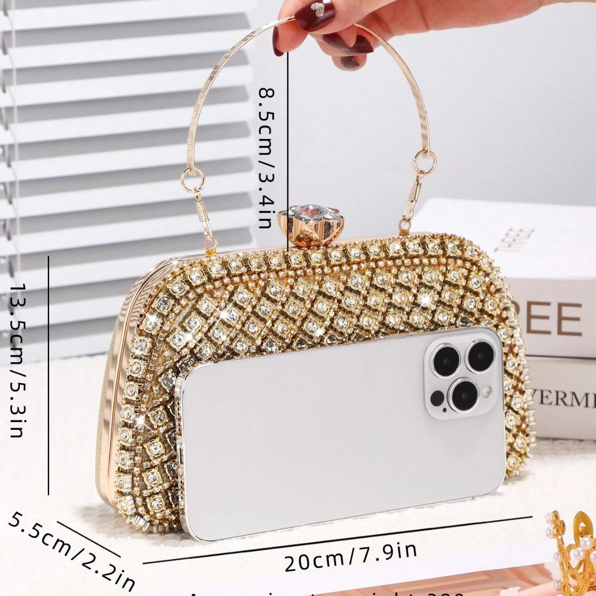 Luksusowe Diamentowe Brokatowe – Clutch Bag Evening recenzja i cena